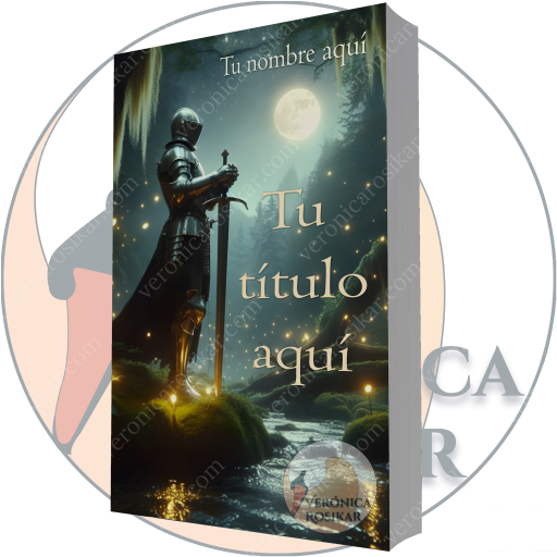 fantasia-la-luna-del-caballero-cubiertas-de-impacto-veronica-rosikar alt="Portada para libro de tapa blanda. Fantasía. Verónica Rosikar".